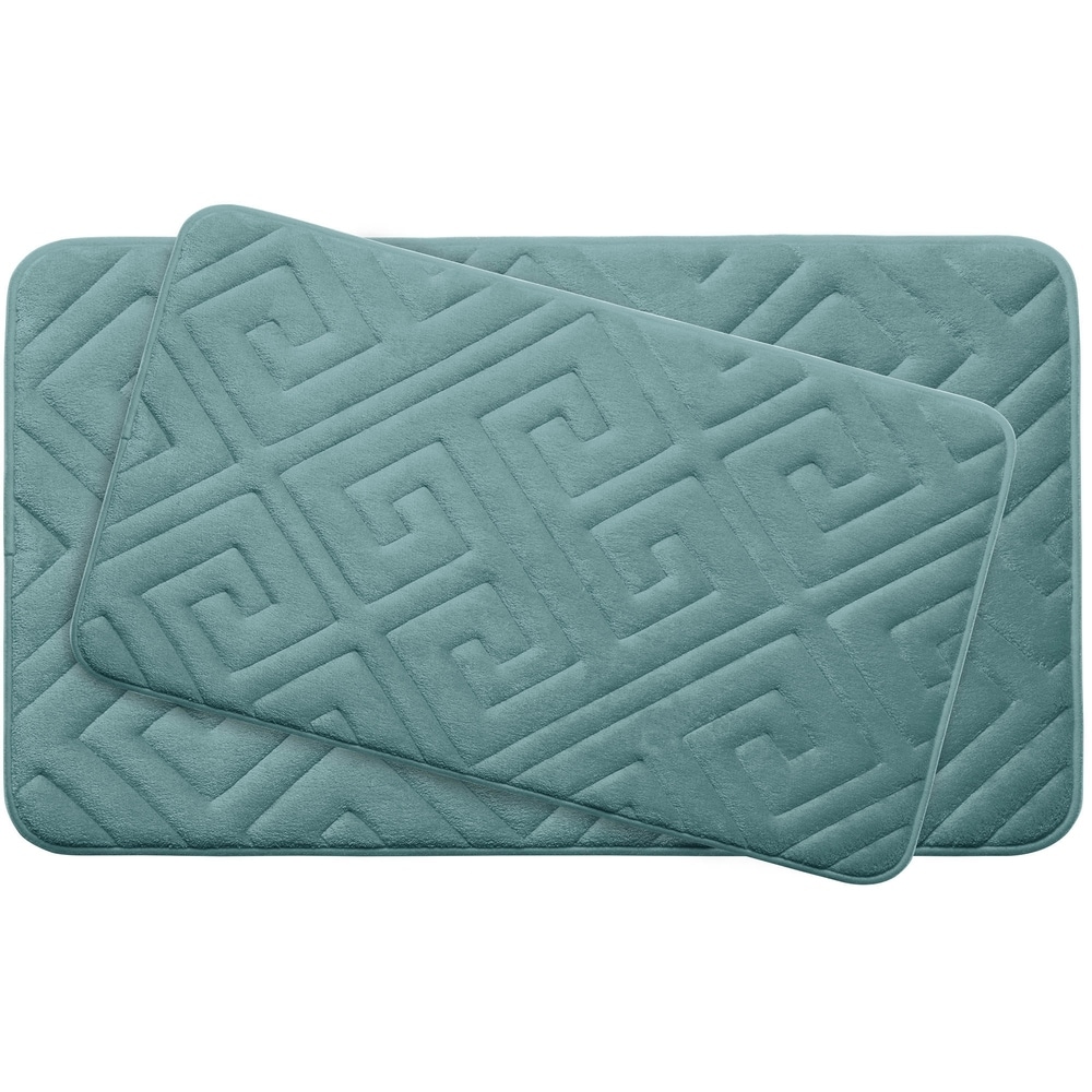Truly Calm Antimicrobial 2 Pack Memory Foam Bath Rug - On Sale - Bed Bath &  Beyond - 32428523