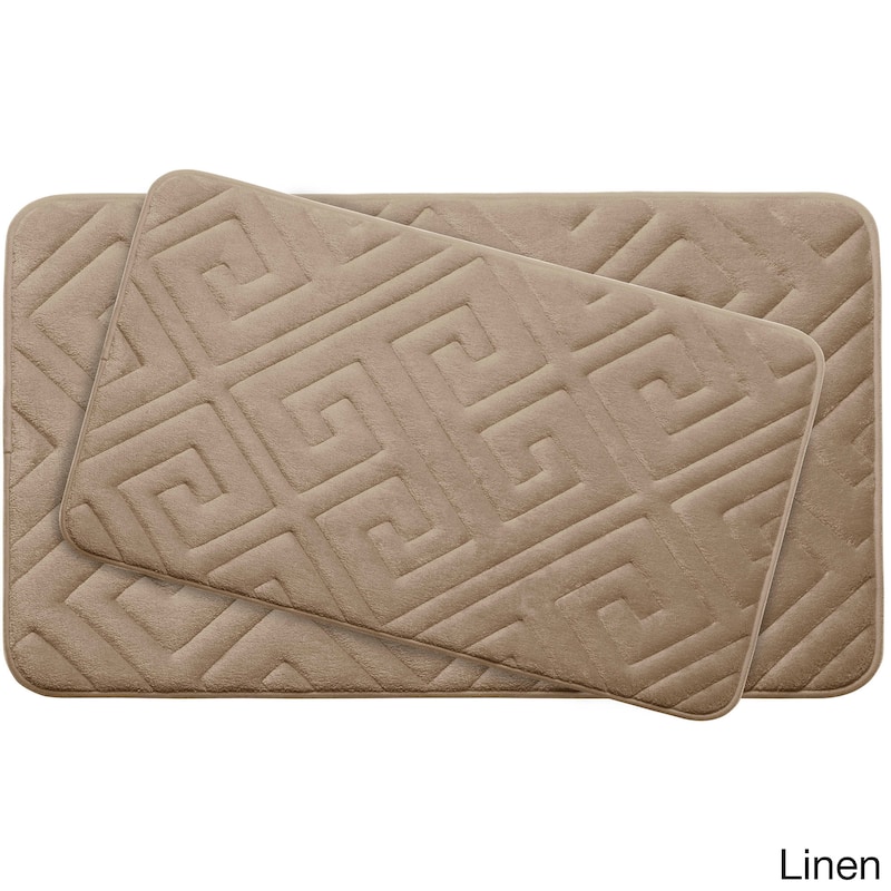 Caicos Memory Foam 2-Piece Bath Mat Set w/ BounceComfort Technology
