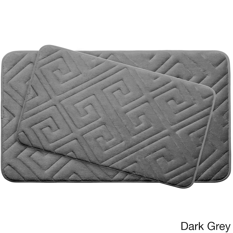 Caicos Memory Foam 2-Piece Bath Mat Set w/ BounceComfort Technology