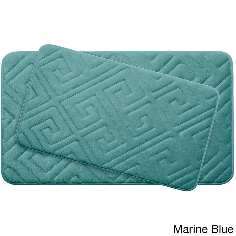 Caicos Memory Foam 2-Piece Bath Mat Set w/ BounceComfort Technology