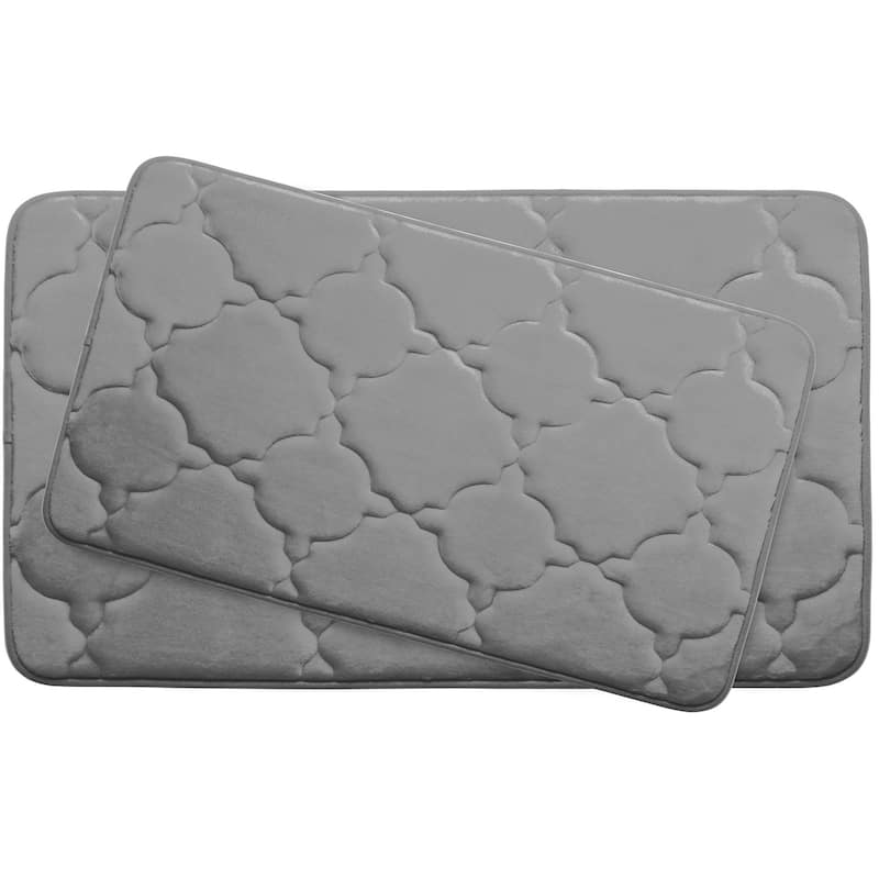 Dorothy Memory Foam 2-Piece Bath Mat Set w/ BounceComfort Technology