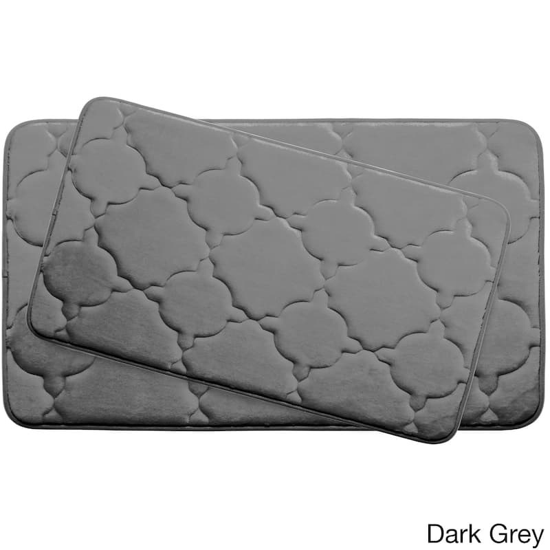 Dorothy Memory Foam 2-Piece Bath Mat Set w/ BounceComfort Technology