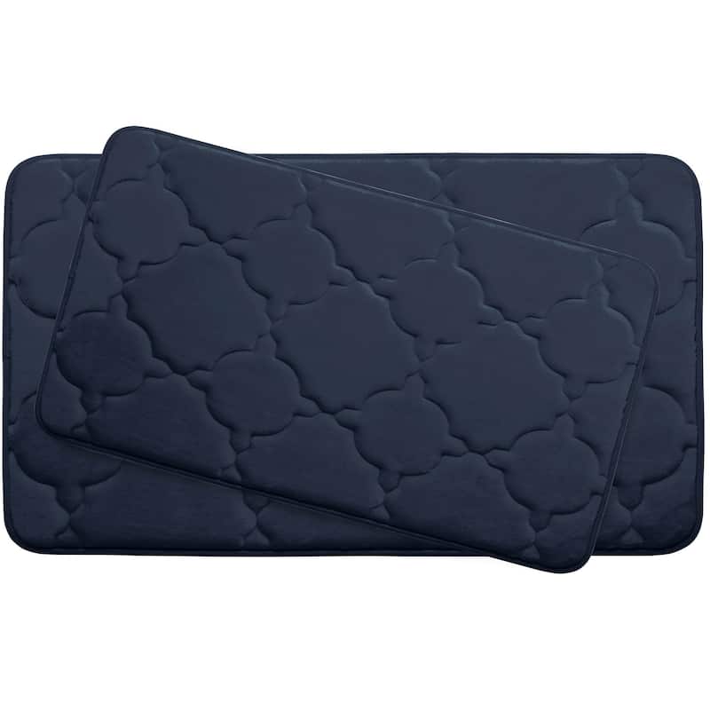 Dorothy Memory Foam 2-Piece Bath Mat Set w/ BounceComfort Technology