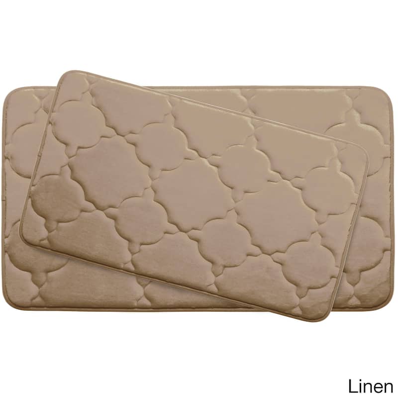 Dorothy Memory Foam 2-Piece Bath Mat Set w/ BounceComfort Technology