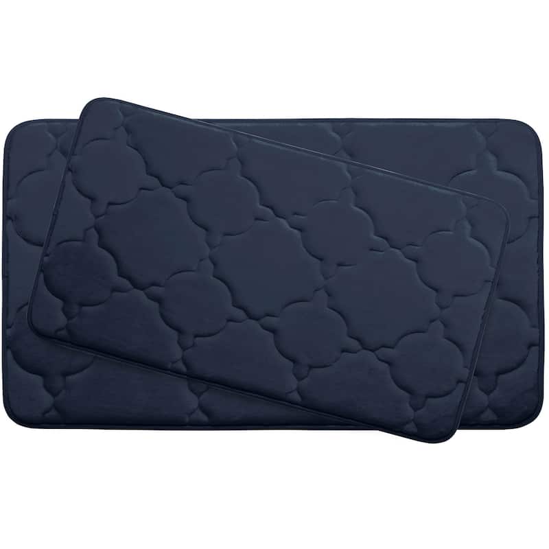 Dorothy Memory Foam 2-Piece Bath Mat Set w/ BounceComfort Technology