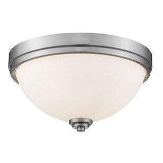 Ashton 2 Light Flush Mount - Brushed Nickel