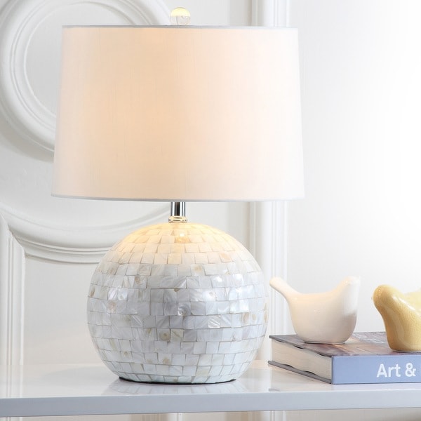 Safavieh Lighting 22-inch Nikki Sea Shell Table Lamp Set Of 2