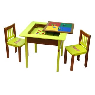 O'Kids Scooby Doo Deluxe 4-in-1 Flip Top Table and Chairs Set - Bed ...