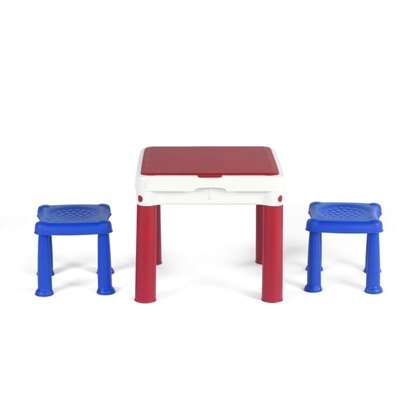 Keter chairs and online table