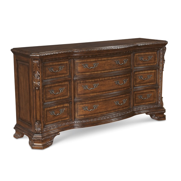 A.R.T. Furniture Old World China Cabinet Set