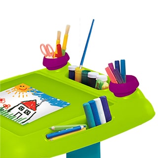 Keter Sit & Draw Kids Art Table Creativity Desk, with Arts and