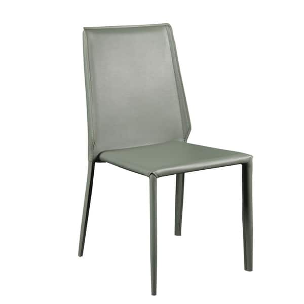 slide 2 of 6, Alder Green Stacking Dining Chairs (Set of 4)