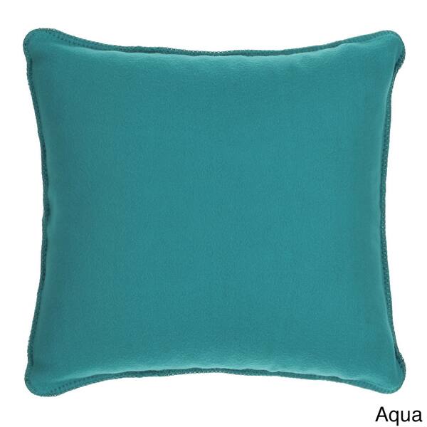 Shop Porch Den Oscar Fleece Deco Pillow Cover Free Shipping On
