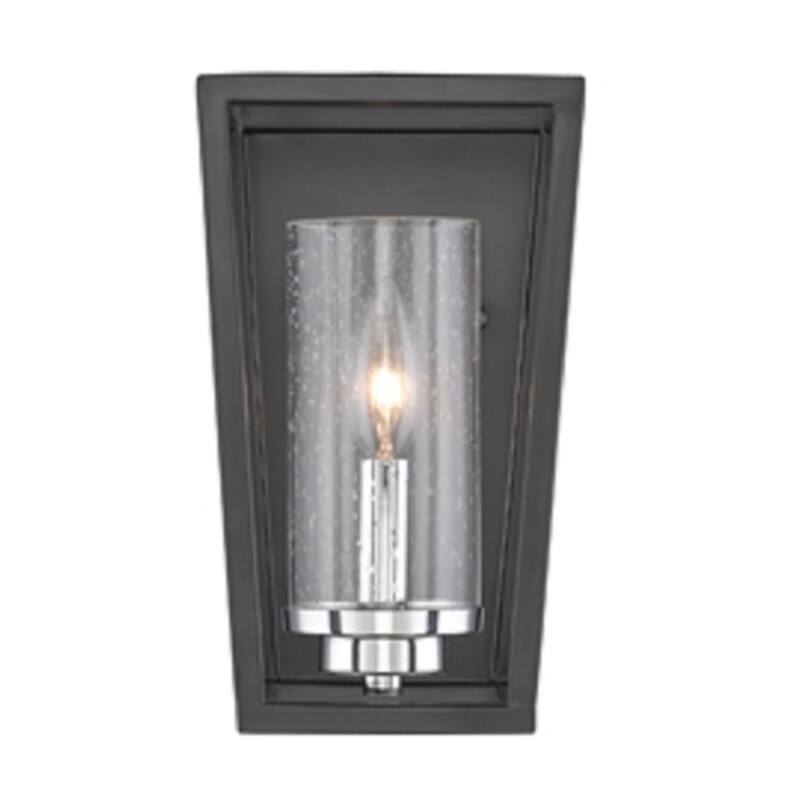 Golden Lighting's Mercer 1-light Wall Sconce - Black