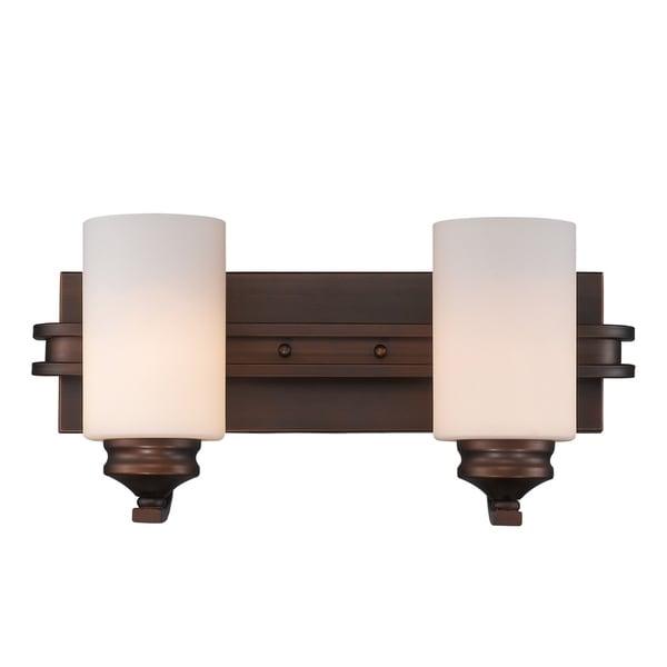 Golden Lighting 1051 Ba2 Sbz Op Hidalgo 2 Light Bath Fixture Golden Lighting 1051 Ba2 Sbz Op Hidalgo 2 Light Bath Fixture