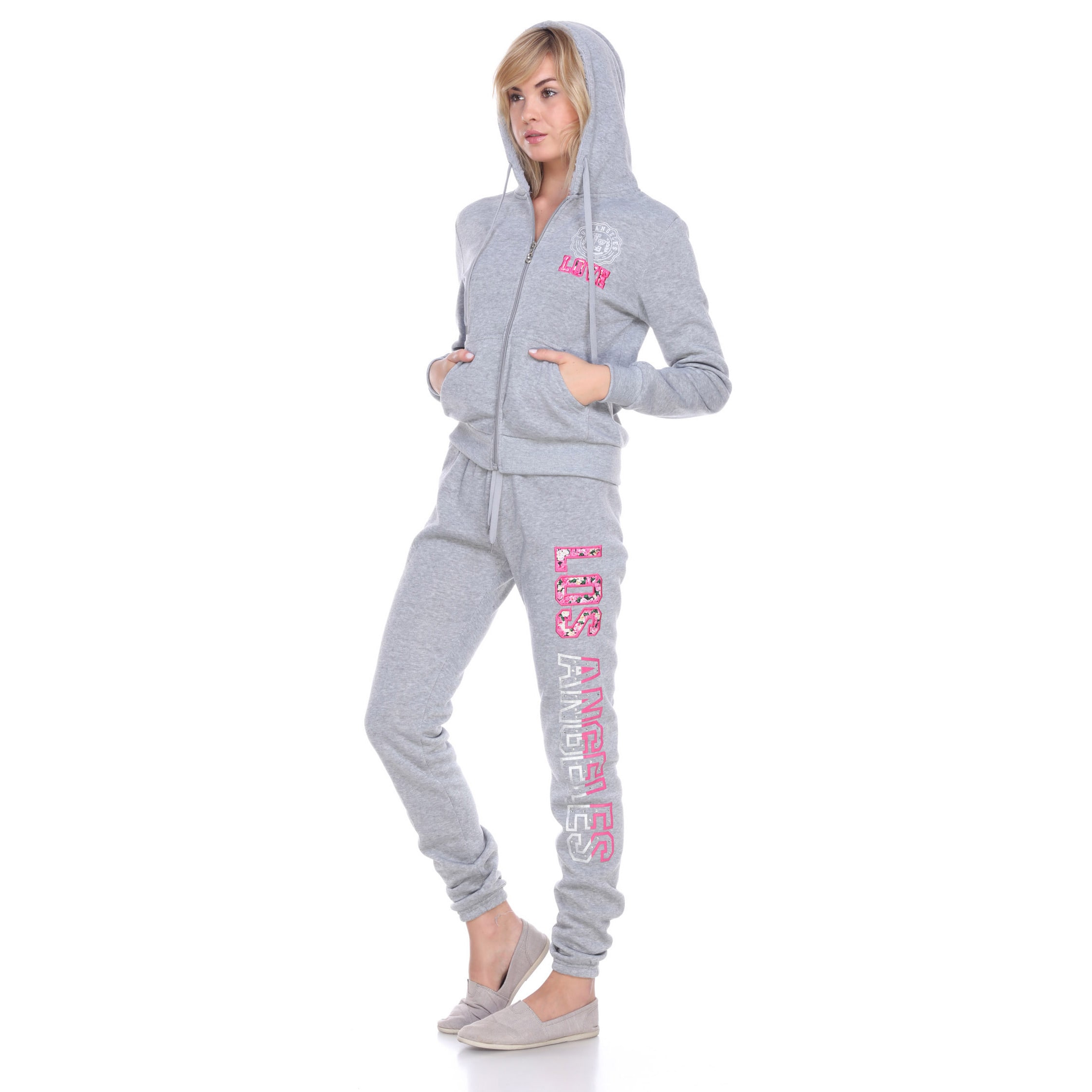 ladies fleece sweat suits