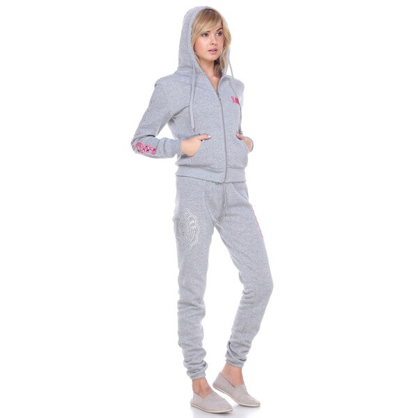 womens fleece sweatsuit