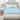 Madison Park 3" Gel Memory Foam All Season Reversible Cooling Mattress Topper - Blue