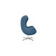 preview thumbnail 8 of 19, Kardiel Houndstooth Twill Fabric Amoeba Chair