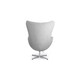 preview thumbnail 15 of 19, Kardiel Houndstooth Twill Fabric Amoeba Chair