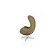 preview thumbnail 19 of 19, Kardiel Houndstooth Twill Fabric Amoeba Chair