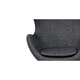 preview thumbnail 13 of 19, Kardiel Houndstooth Twill Fabric Amoeba Chair
