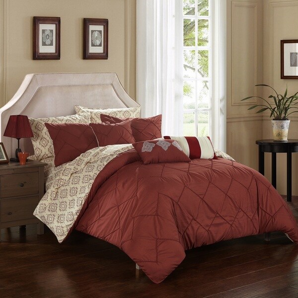 Copper Grove Khaptad Southwest Geometric Print 10-piece Bed in a Bag with Sheet Set