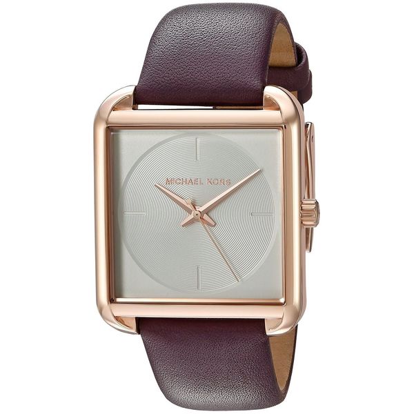 michael kors lake leather watch