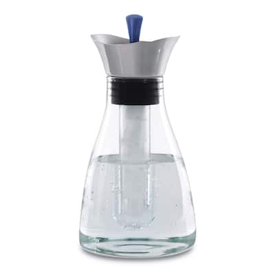 Eclipse Clear Glass 1.3-quart Cooling Carafe