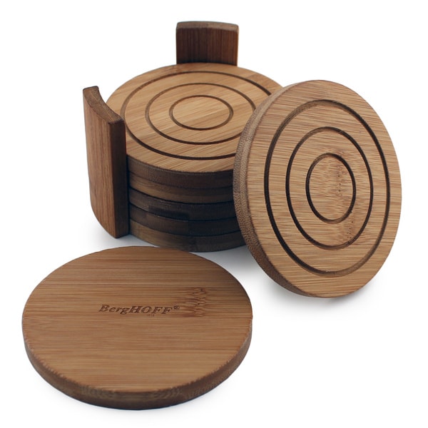 BergHOFF Bamboo Coaster (7-piece Set)