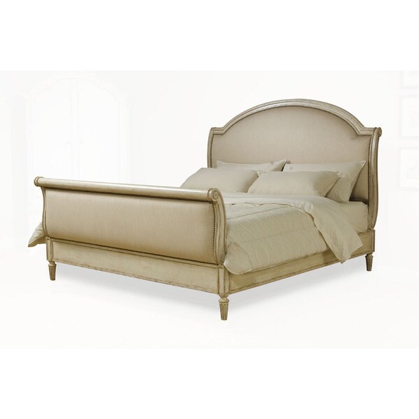 A.R.T. Furniture Provenance Linen Upholstered California King Sleigh Bed