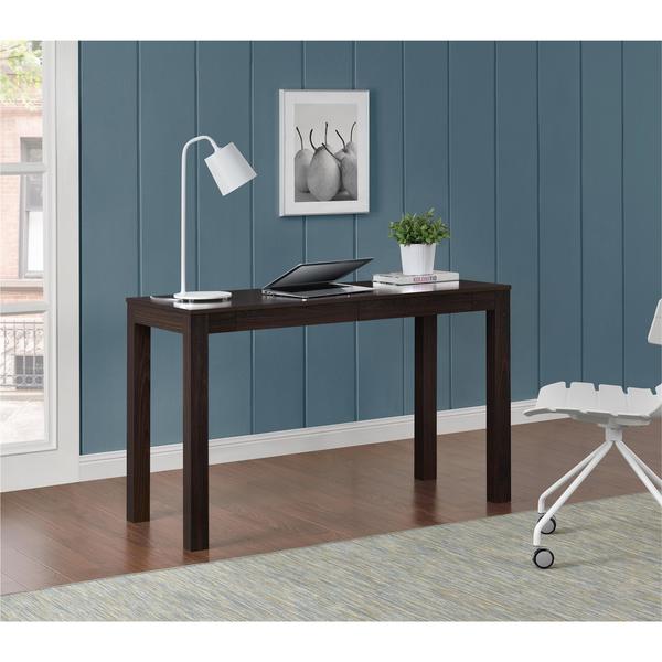 Shop Ameriwood Home Parsons Espresso Xl Desk With 2 Drawers Free