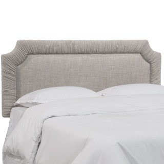 Skyline Furniture Zuma Pumice Shirred Border Headboard - Bed Bath ...