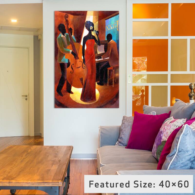 iCanvas In A Sentimental Mood by Keith Mallett Canvas Print
