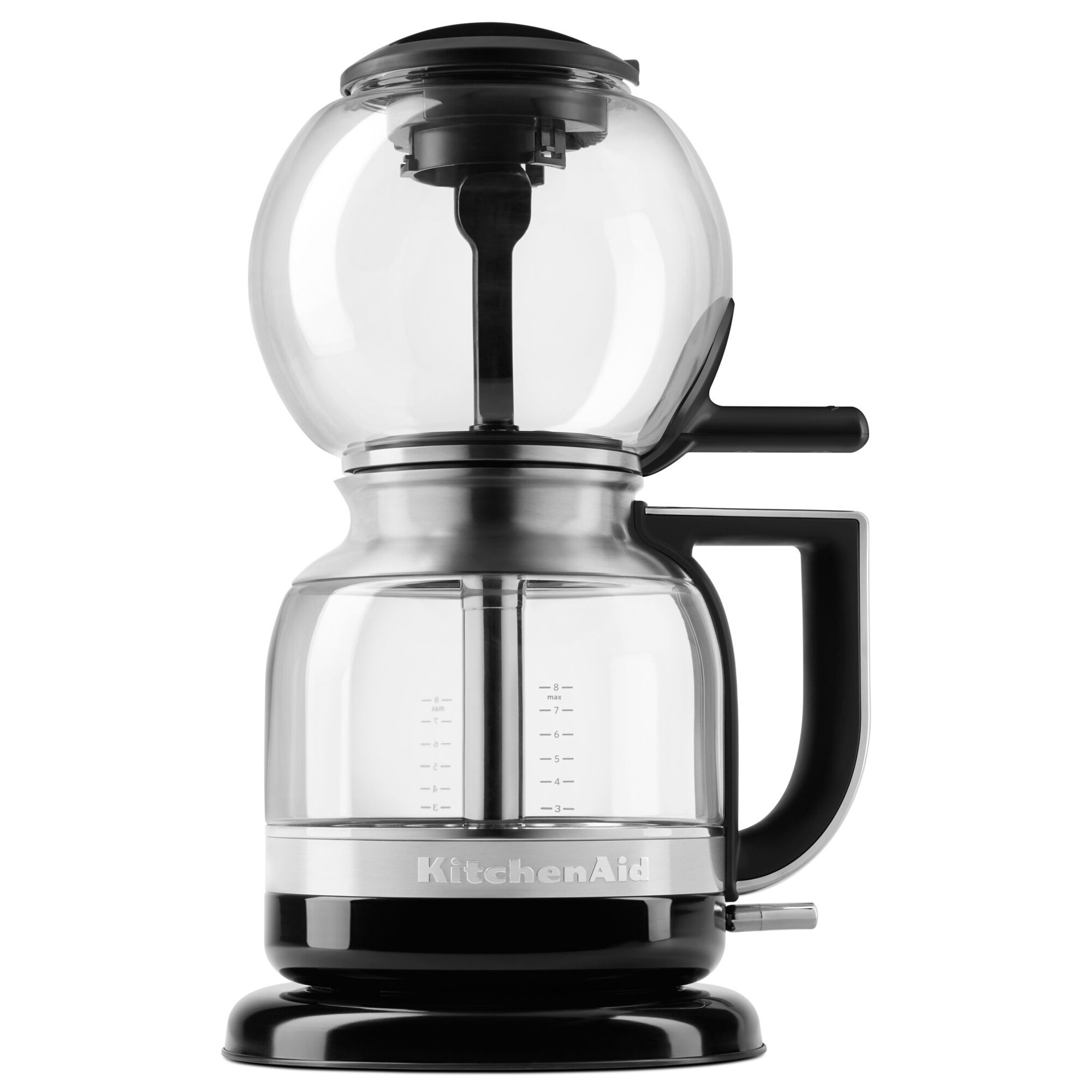 KitchenAid KCM0802OB - Coffee maker - 8 cups - onyx black
