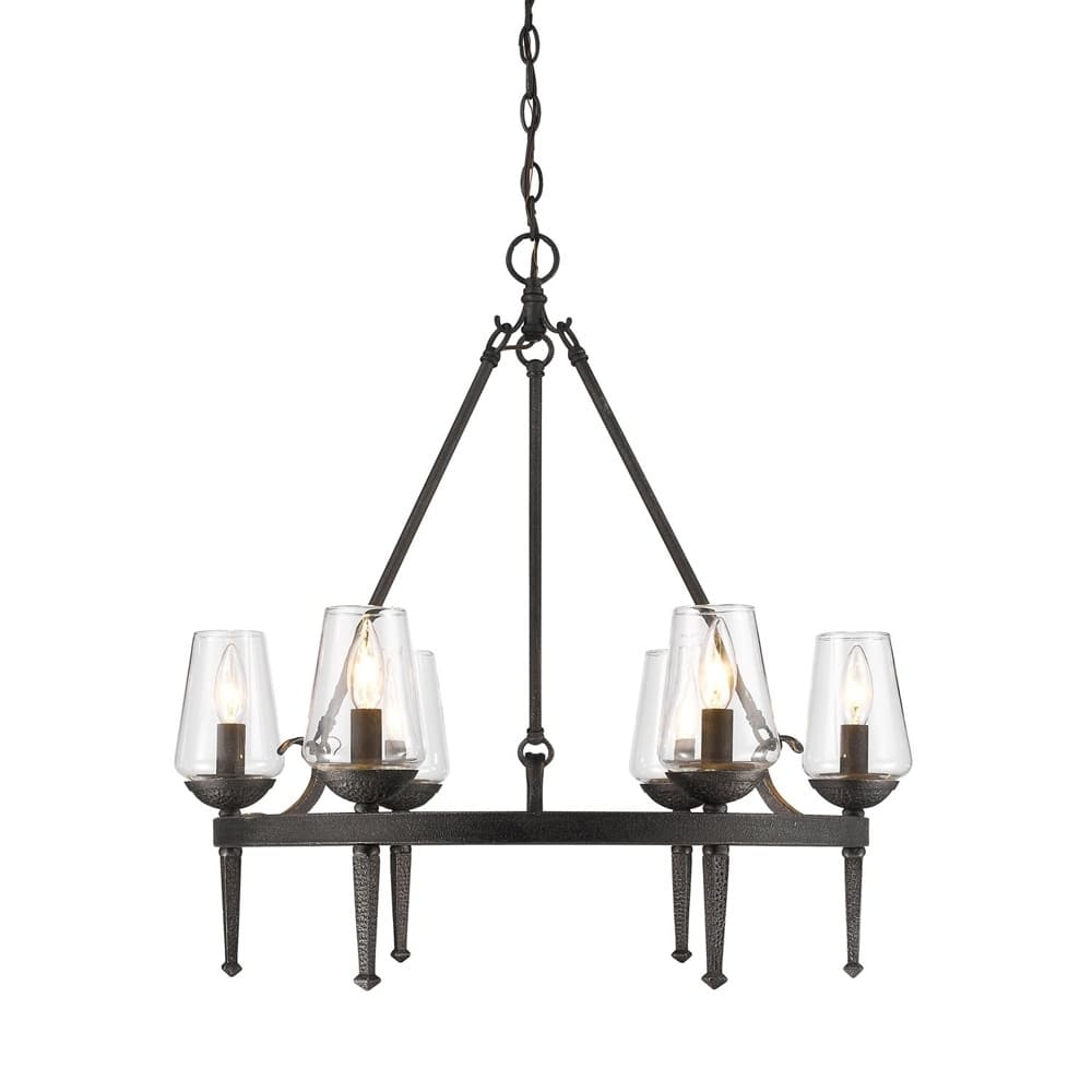 Golden Lighting Marcellis #1208-6 DNI 6-light Chandelier