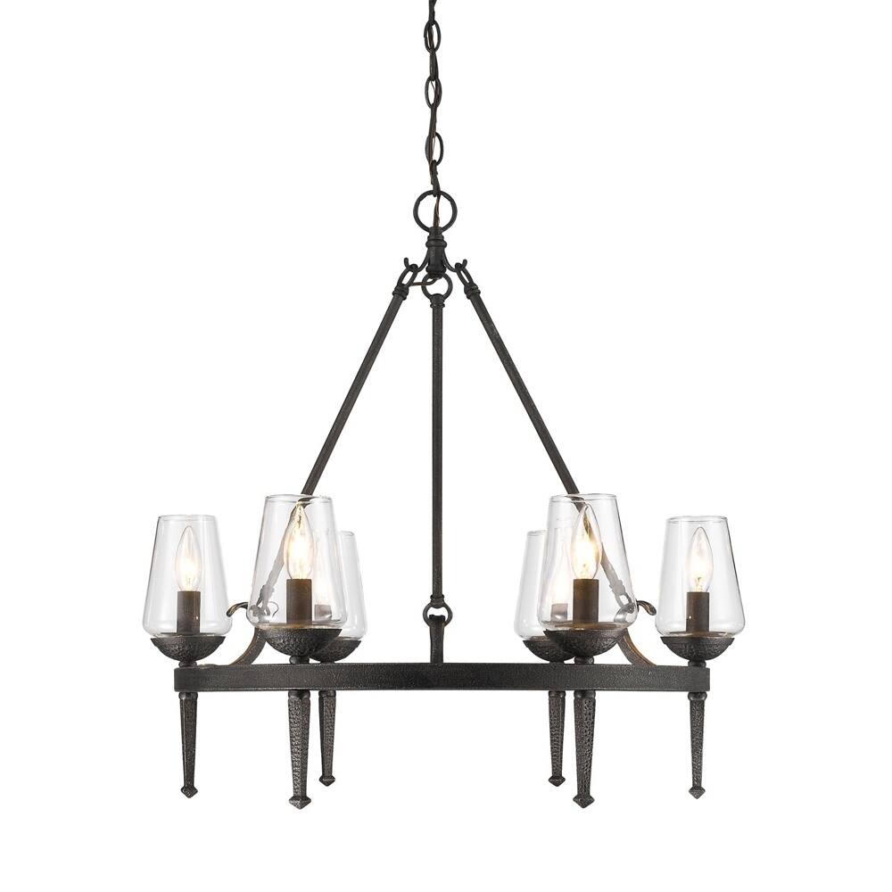 Golden Lighting Marcellis #1208-6 DNI 6-light Chandelier