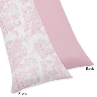 Shop Sweet Jojo Designs Pink French Toile Collection Body Pillow