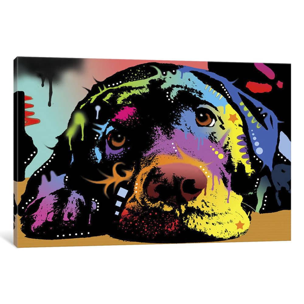 iCanvas Lying Lab by Dean Russo Canvas Print