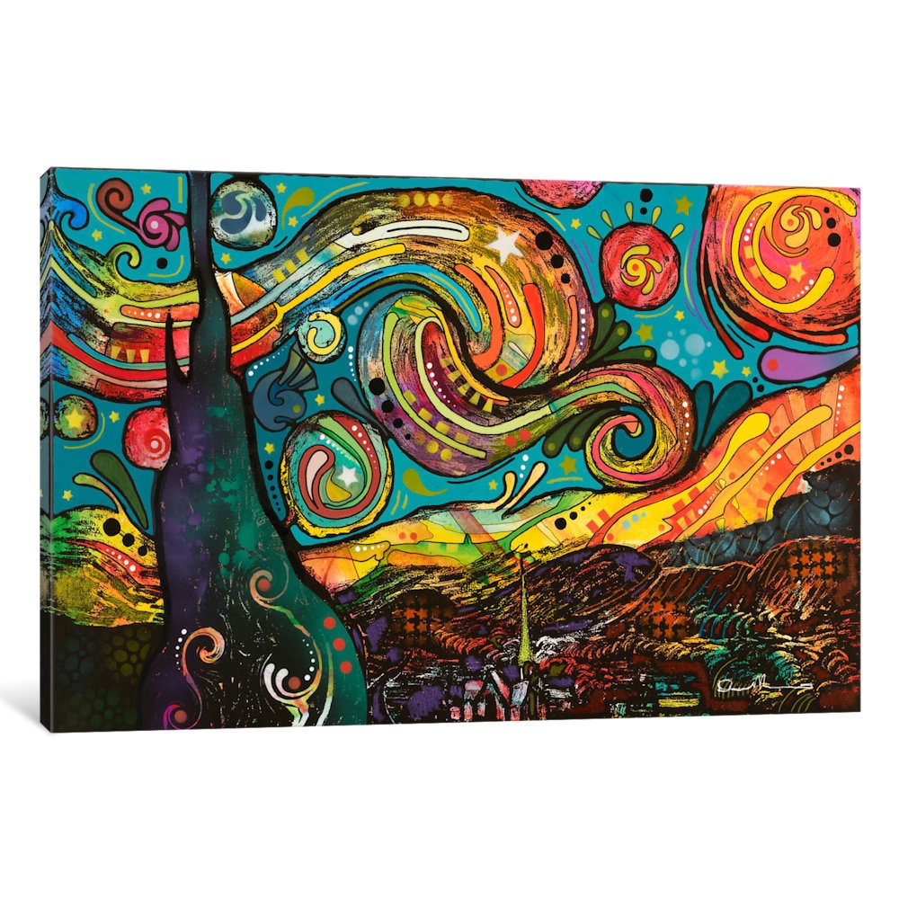 0.75 by 60 by 40-Inch iCanvasART 3-Piece 17 Canvas Print by Dean Russo