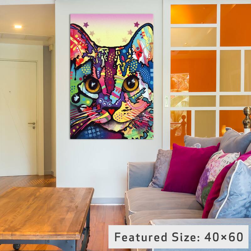 iCanvas Maya Cat by Dean Russo Canvas Print