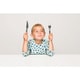 preview thumbnail 2 of 0, BergHOFF 3Pc Children's Swipswap Flatware set, 18/10 Stainless Steel - Silver