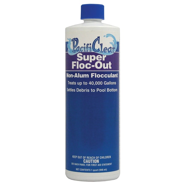 Pacifi Clear F071001012PC 1 Quart Super Floc-Out