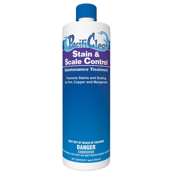 Pacifi Clear F065001012PC 1 Quart Stain & Scale Control