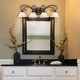 preview thumbnail 2 of 2, Golden Lighting's Homestead #8606-BA4 RBZ-TEA 4-light Bath Vanity