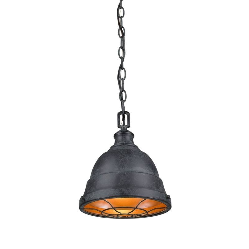 Golden Lighting Bartlett Steel Mini-pendant Light Fixture
