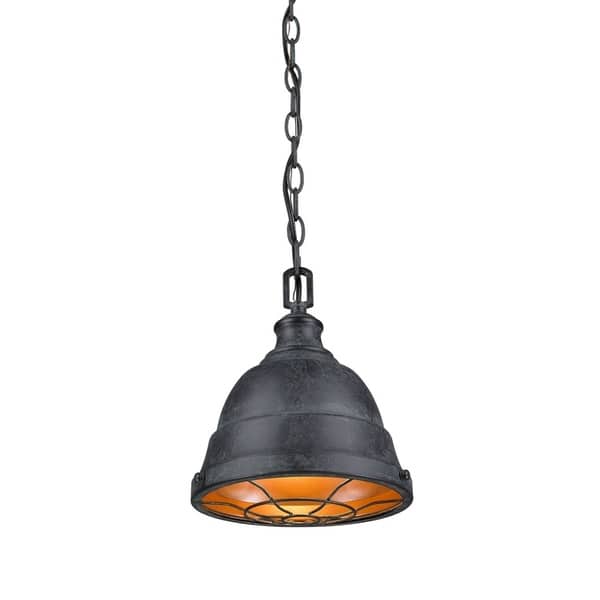 slide 2 of 3, Golden Lighting Bartlett Steel Mini-pendant Light Fixture