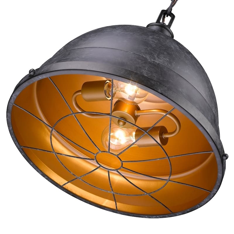 Golden Lighting Bartlett 2-light Pendant