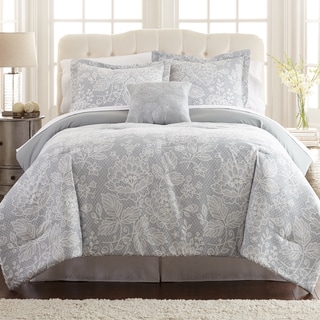 Modern Threads Olivia 8-piece Printed Reversible Bed in Bag Set