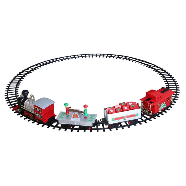 north pole junction christmas train set